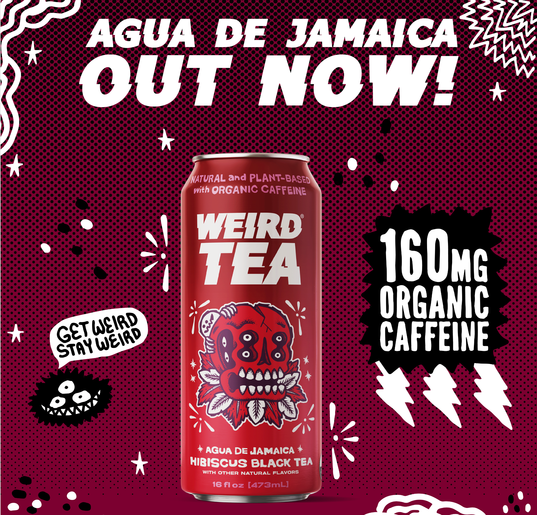 Agua de Jamaica Hibiscus Black Tea Now Available!