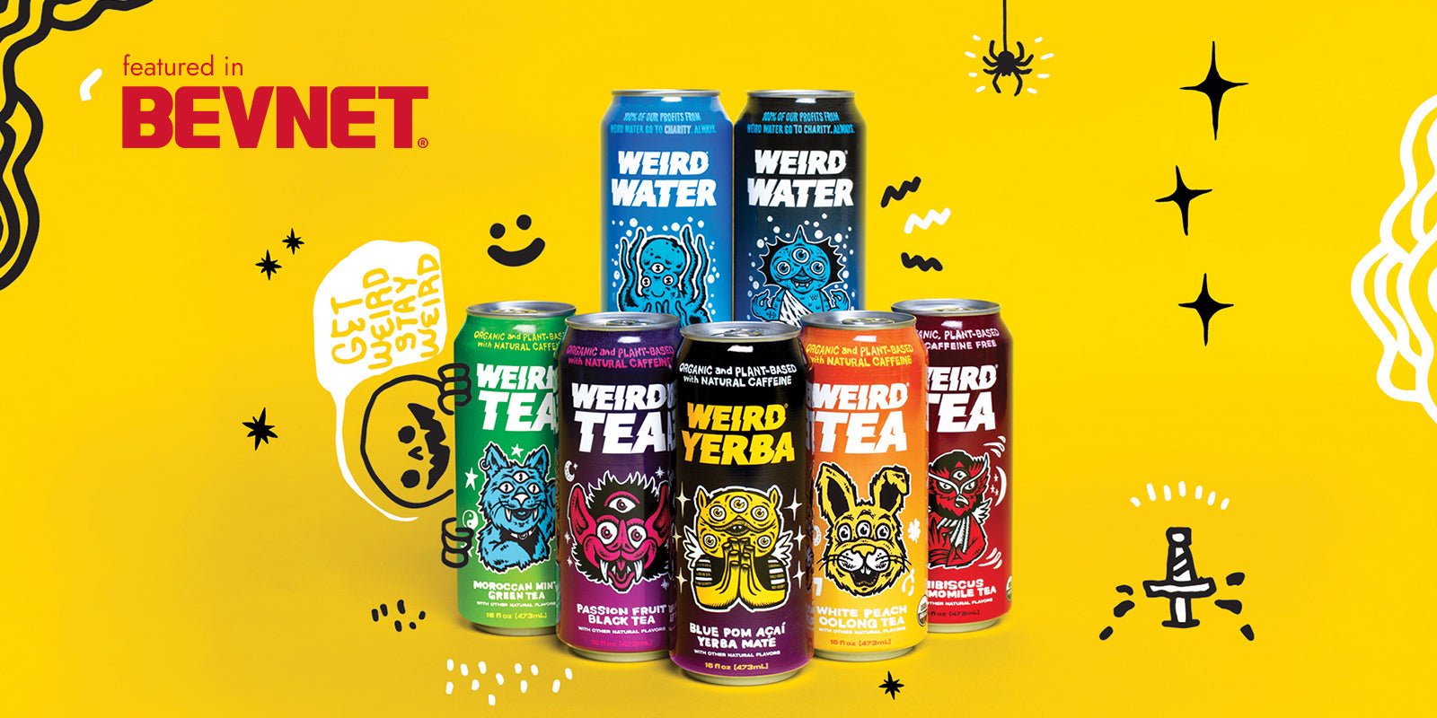 BevNET: Drink Weird, Founded by Ex-Rockstar Marketer, Spreads its Weird Wings - Weird Beverages