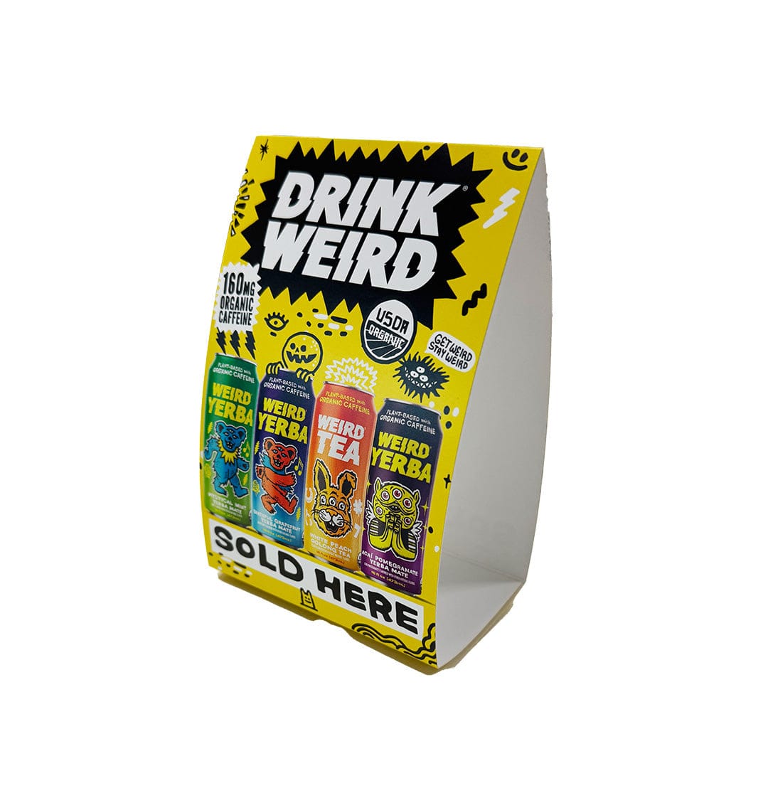 DRINK WEIRD OC pos {POS} 4x6 Table Tent {POS} 4x6 Table Tent Table_Tent_2024