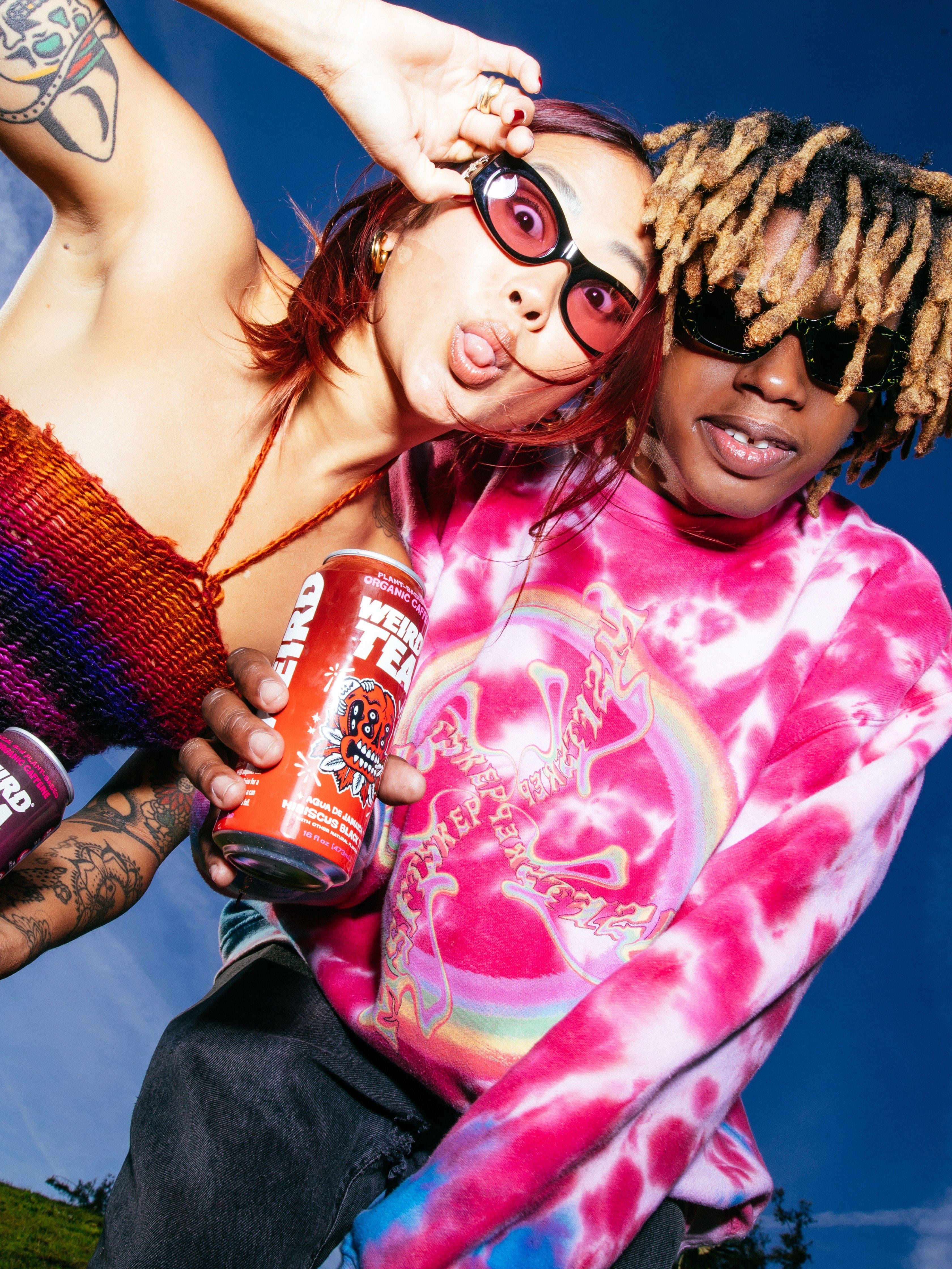 DRINK WEIRD - Organic Agua de Jamaica Hibiscus Black Tea – Weird