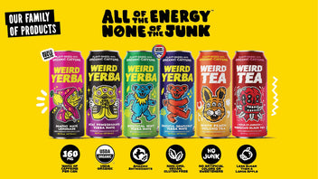 DRINK WEIRD | Organic Energy Tea & Yerba Mate – Weird Beverages