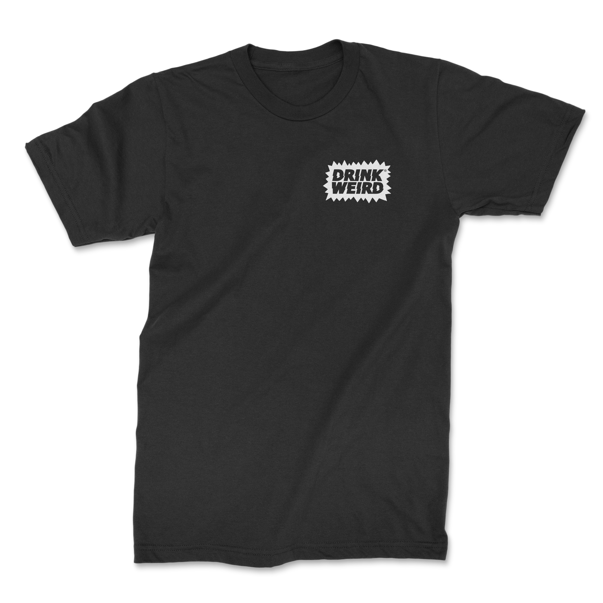 WEIRD Karma Cat T-Shirt - Black