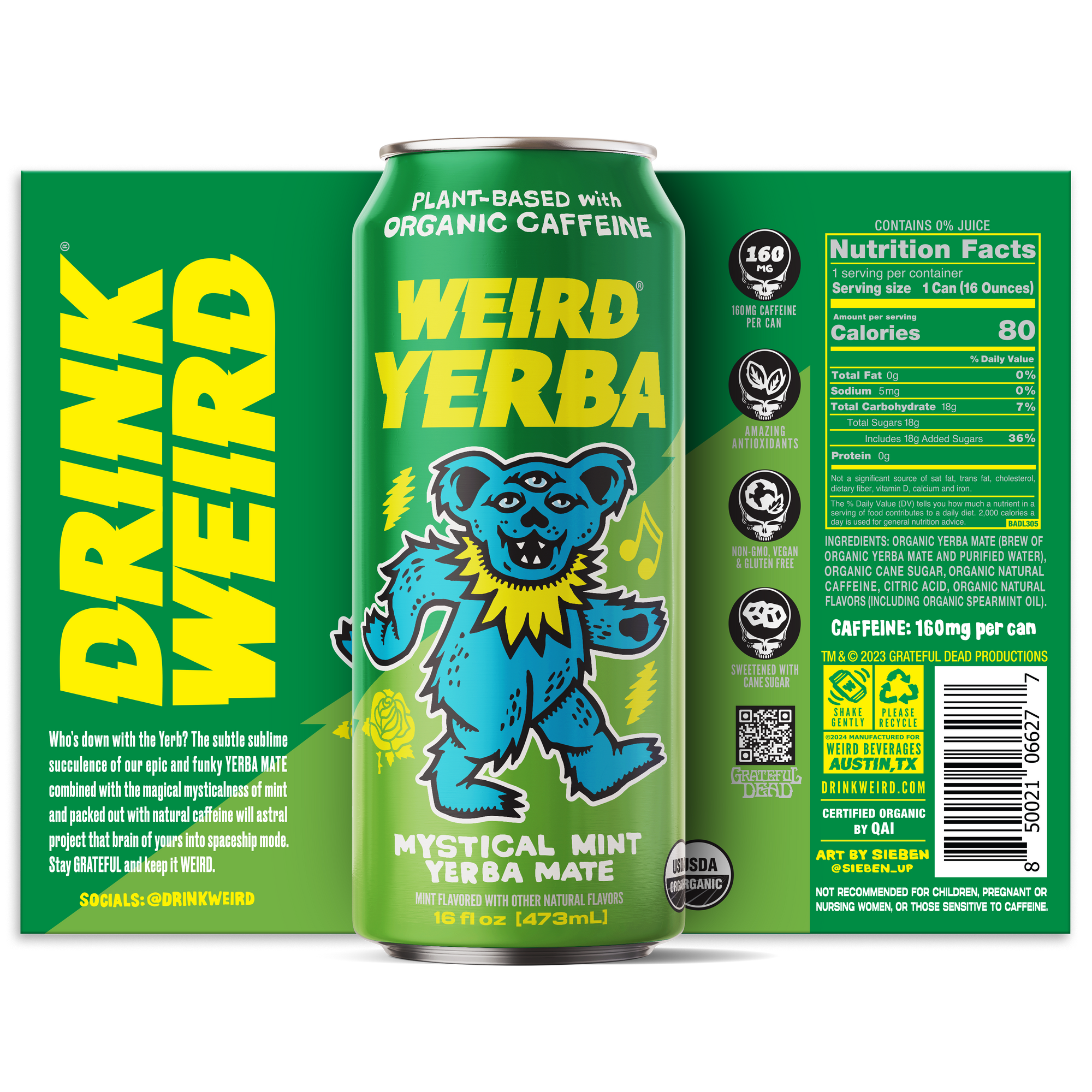 Organic Mystical Mint Yerba Mate