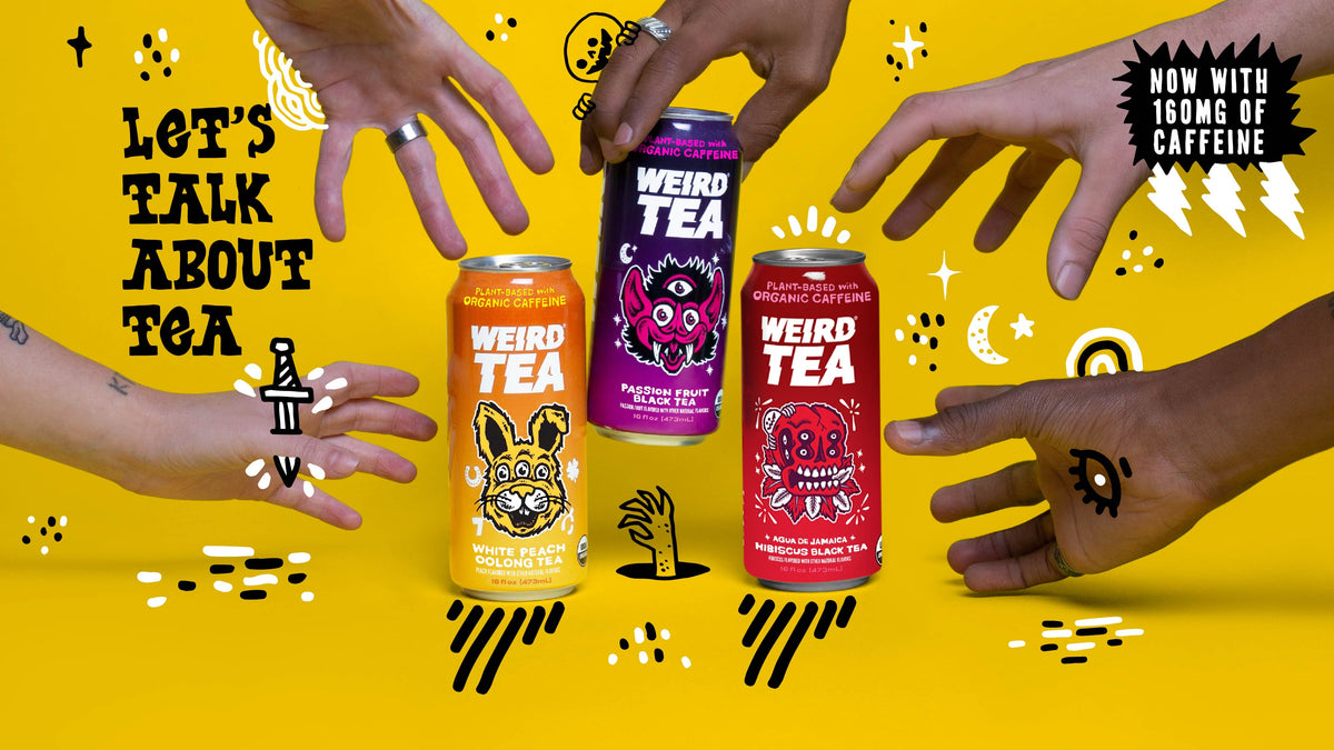 DRINK WEIRD | Organic Teas and Yerba Mate - Energy Drink Alternative ...