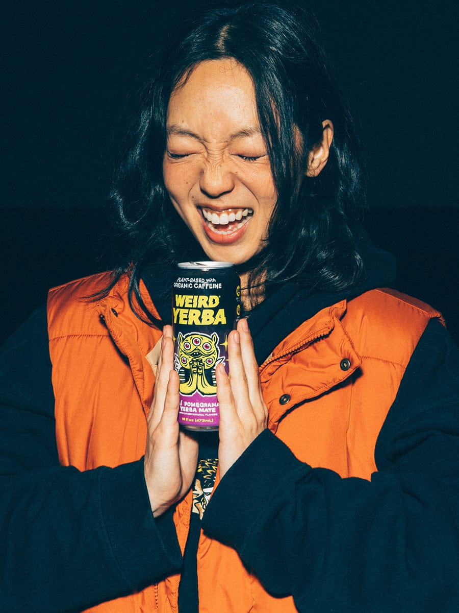 DRINK WEIRD - Organic Blue Pomegranate Acai Yerba Mate | 16oz 12