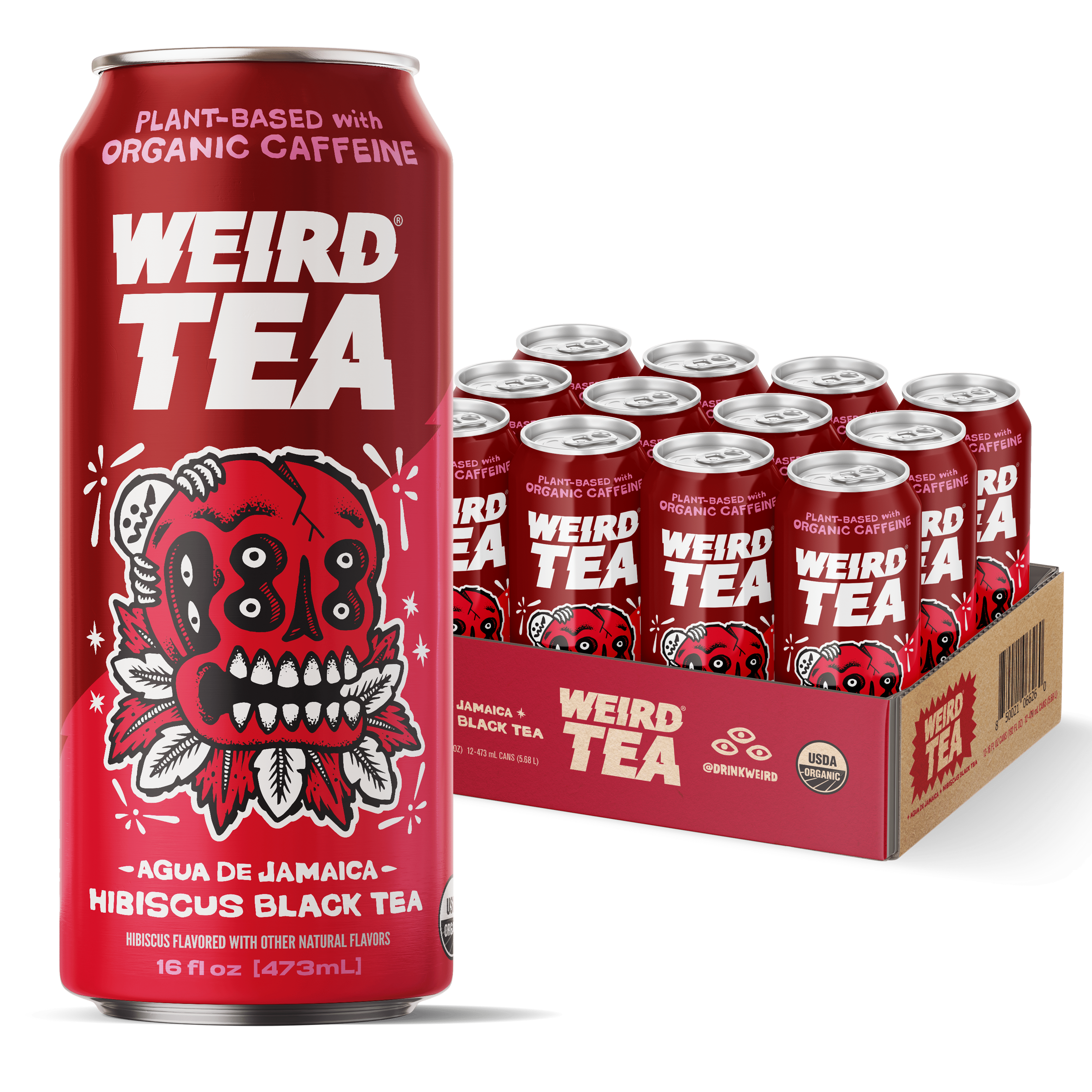 DRINK WEIRD - Organic Agua de Jamaica Hibiscus Black Tea – Weird DRINK WEIRD - Organic Agua de Jamaica Hibiscus Black Tea – Weird