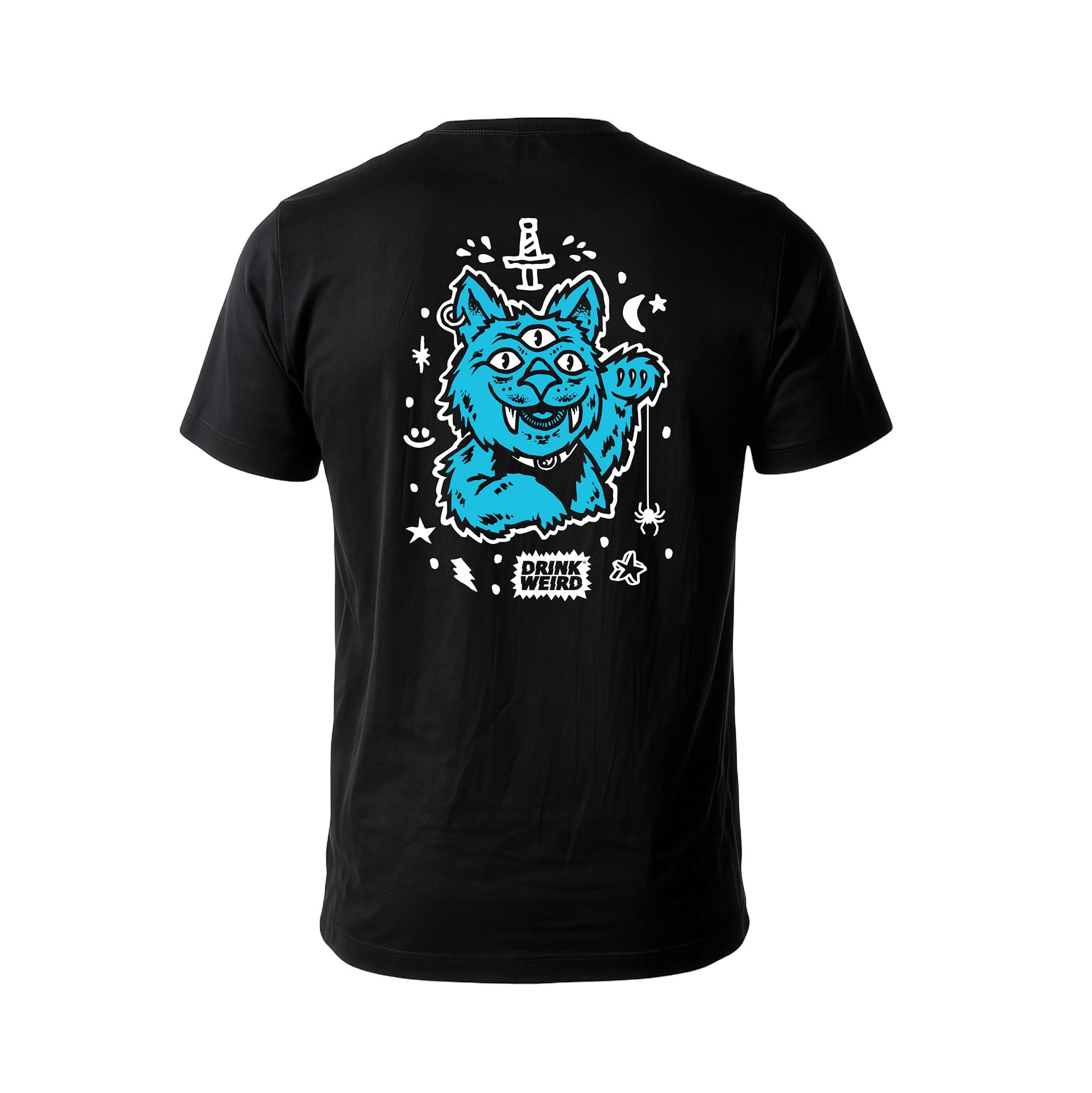 DRINK WEIRD OC T-Shirt Lucky Cat T-Shirt WEIRD Lucky Cat T-Shirt for every day | Unisex, Soft, Comfy