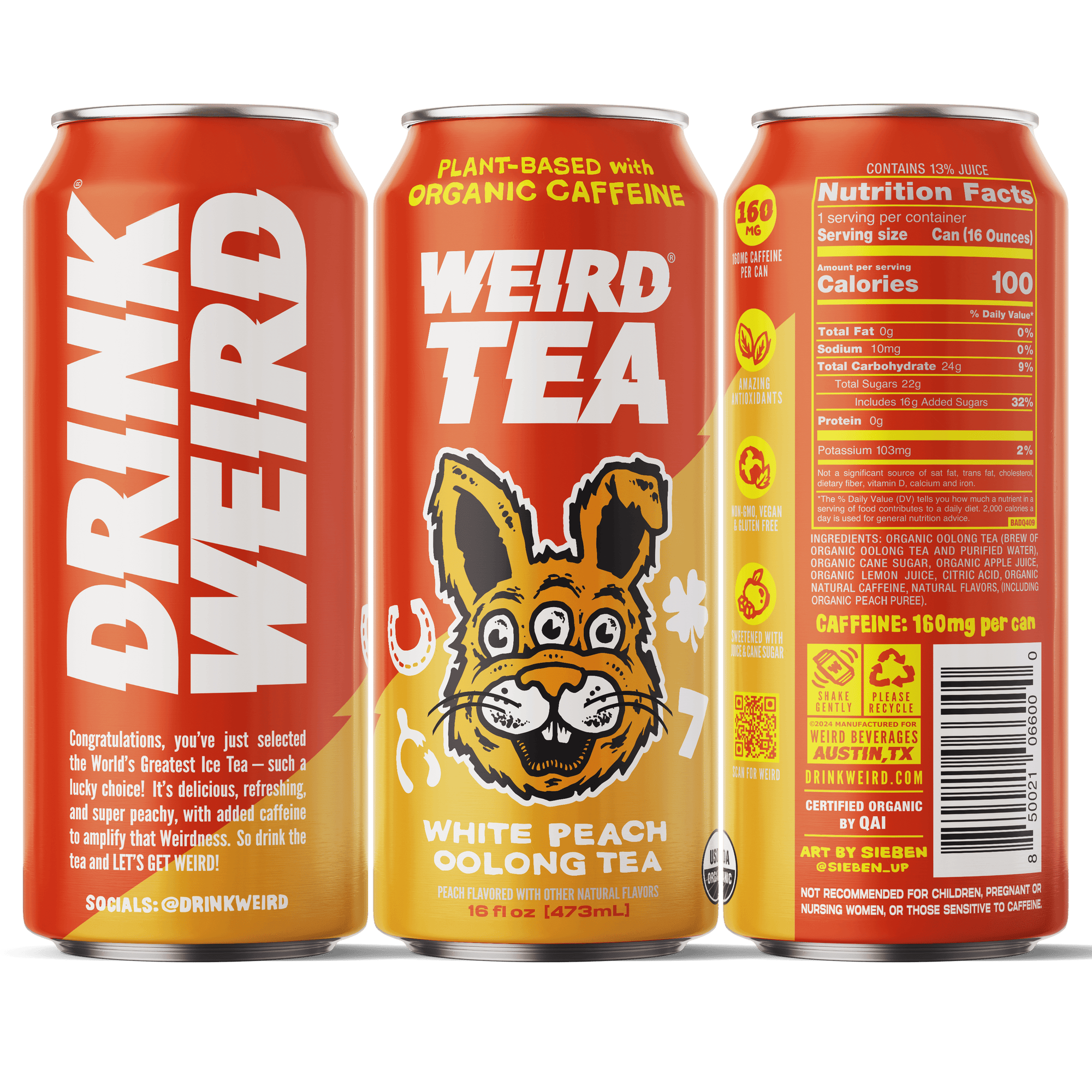 DRINK WEIRD OC Yerba Mate 12 Count Case DRINK WEIRD BEST SELLERS PACK (12pk) DRINK WEIRD - BEST SELLERS PACK - YERBA AND TEA