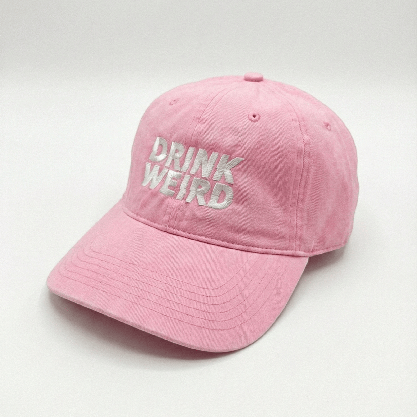 Weird Beverages Hat The Mellow Dad Hat - Pink The Mellow Dad Hat - Pink Mellow-Dad-Hat-pink
